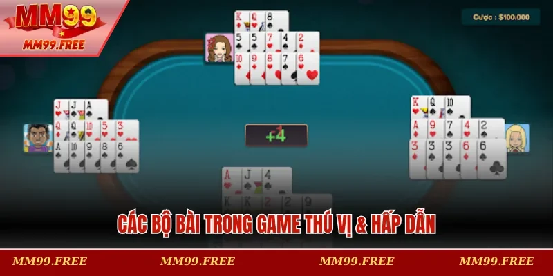 Các bộ bài trong game thú vị & hấp dẫn