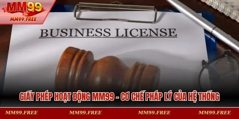 Giấy phép hoạt động MM99