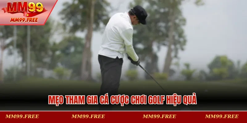 Mẹo tham gia cá cược chơi golf hiệu quả 